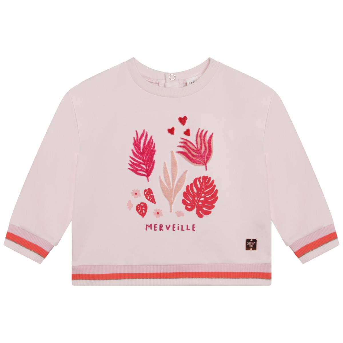 Girls Pink Sweatshirt