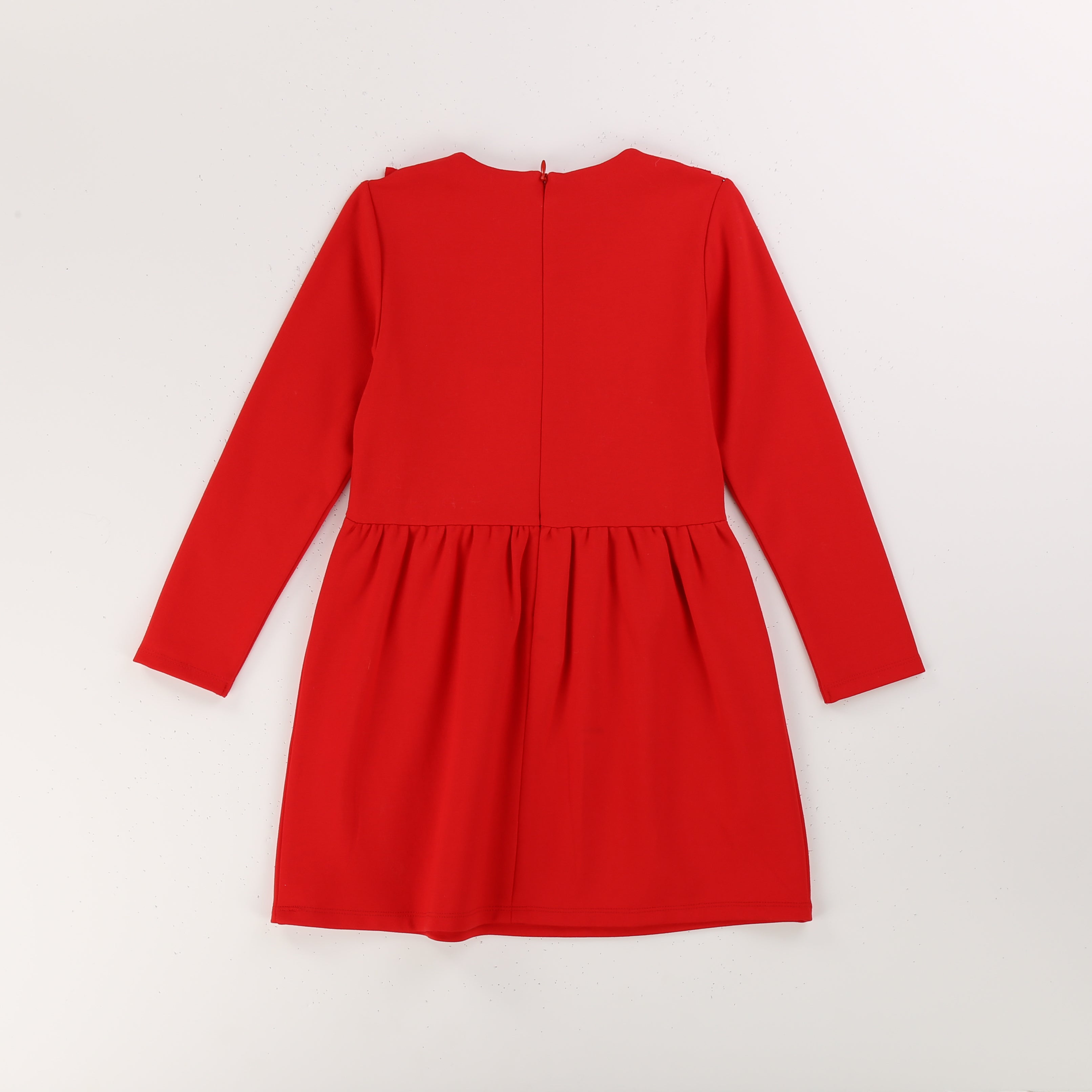 Girls Red Waist Dress