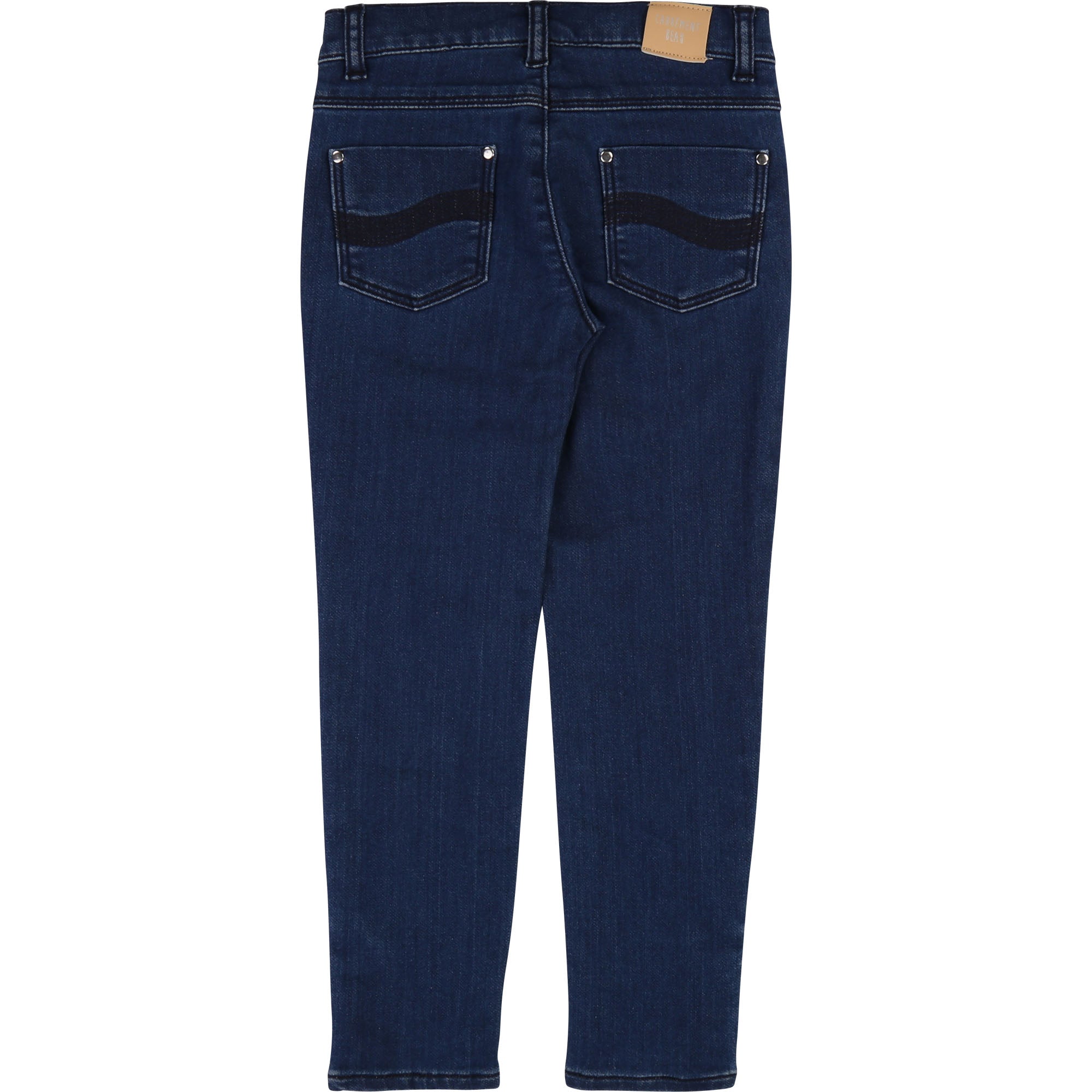 Girls Blue Denim Trousers