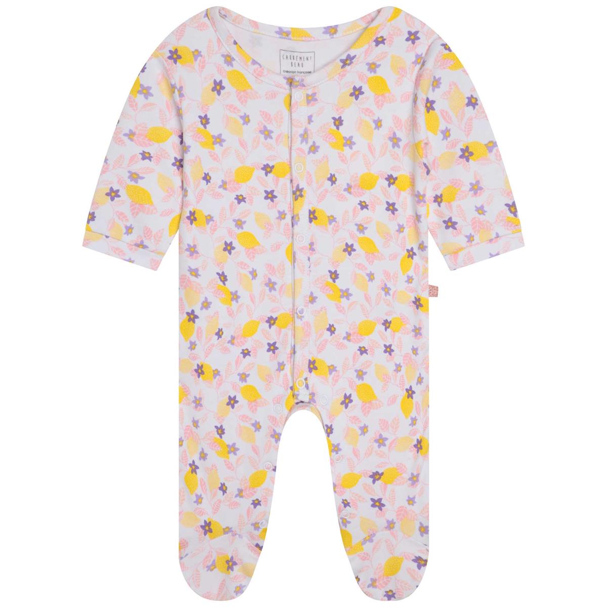 Baby Girls White Babysuit