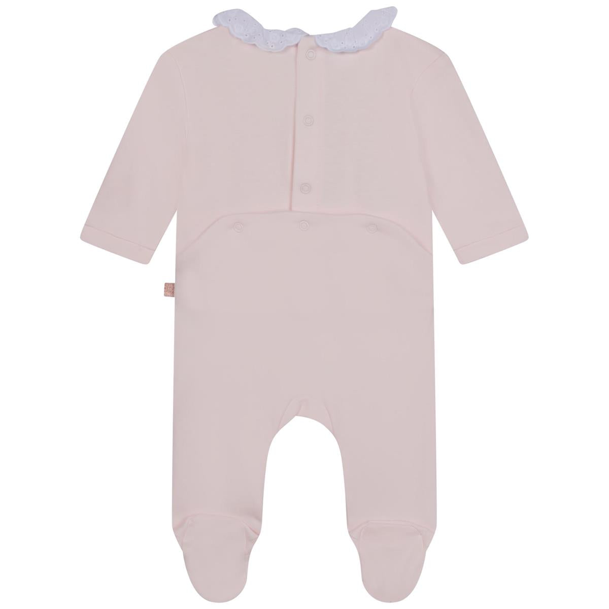 Baby Girls Pink Babysuit