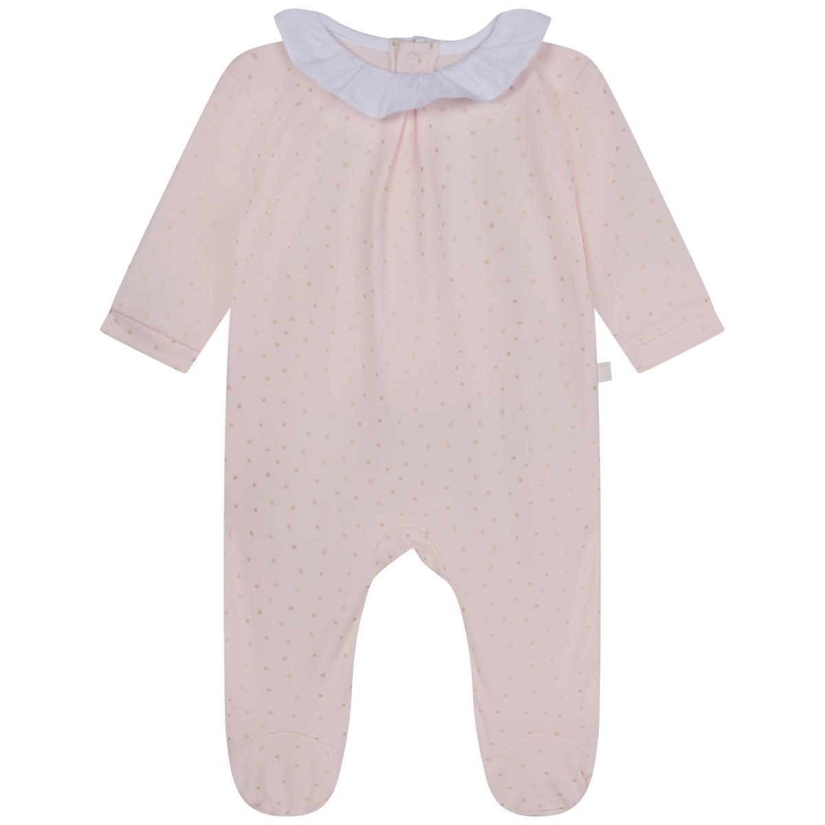 Baby Girls Pink Babysuit