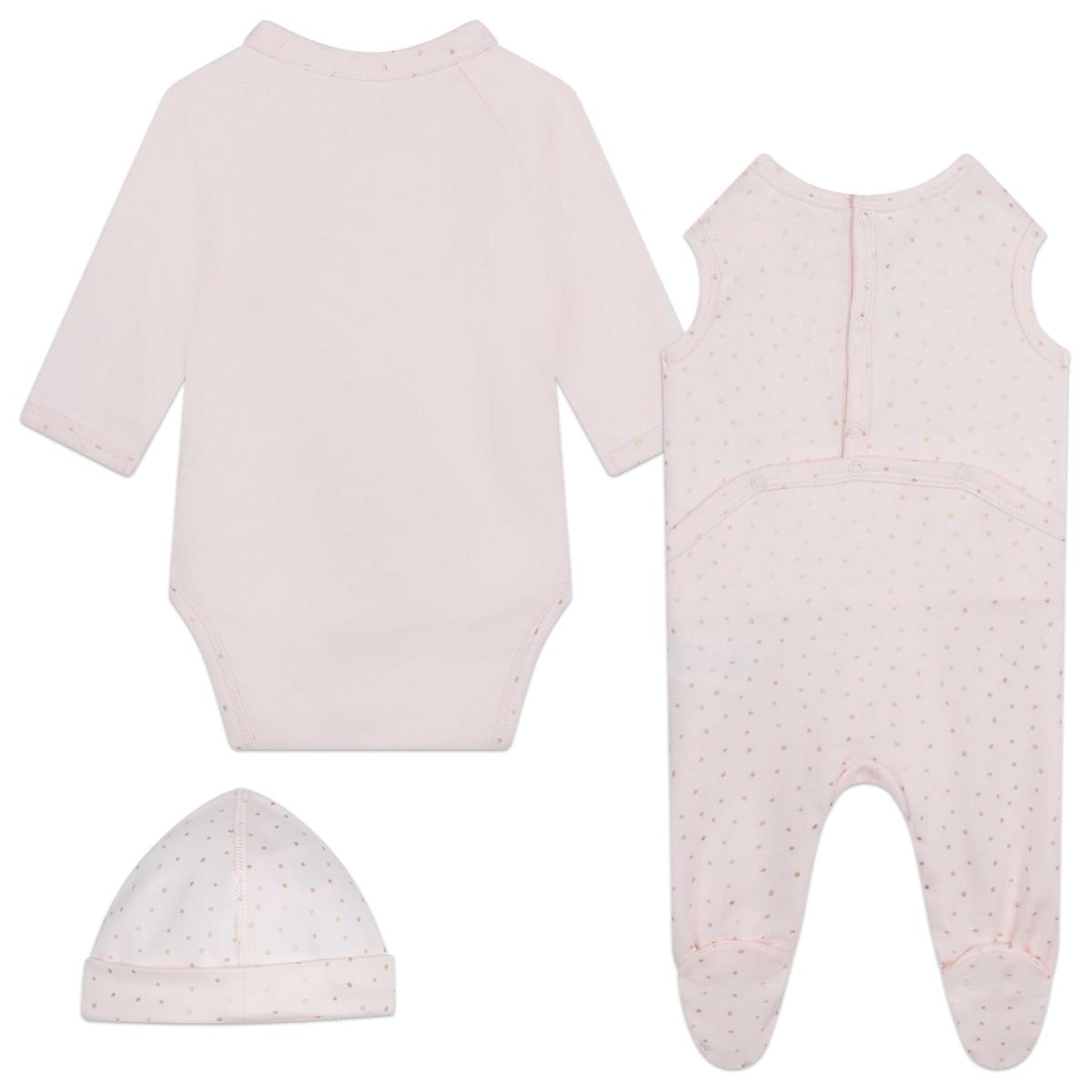 Baby Girls Light Pink Babysuit Set