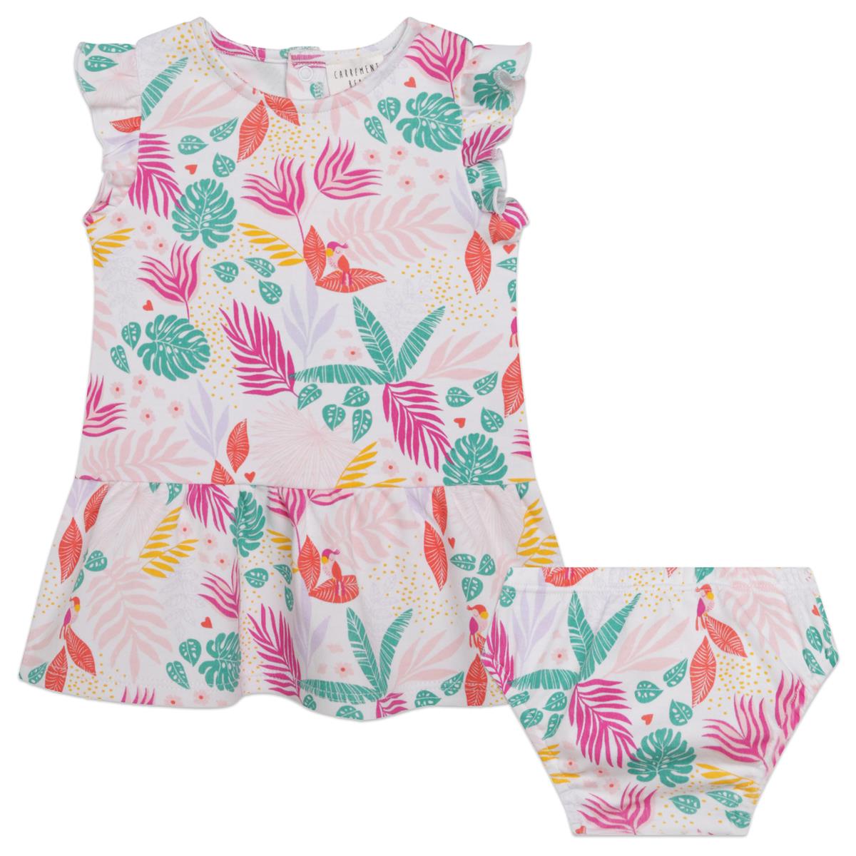 Baby Girls White Dress Set
