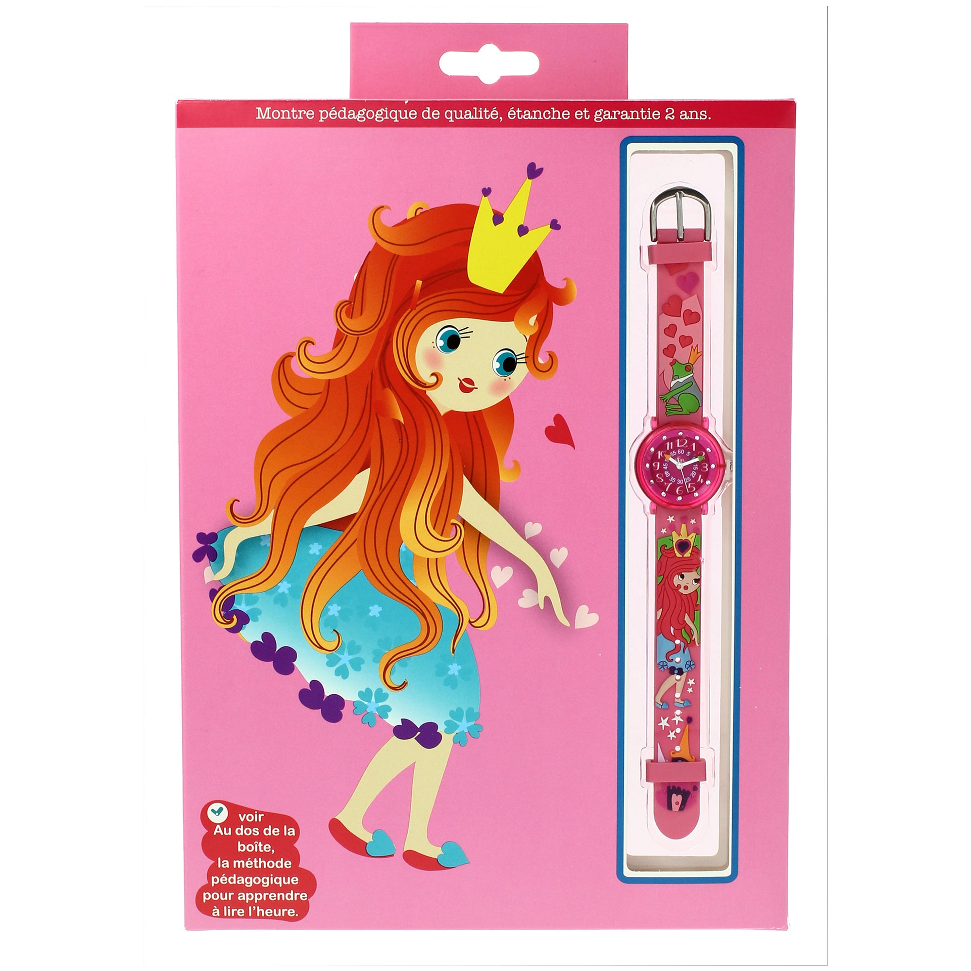 Girls Pink Girls Watch(6-9Y)