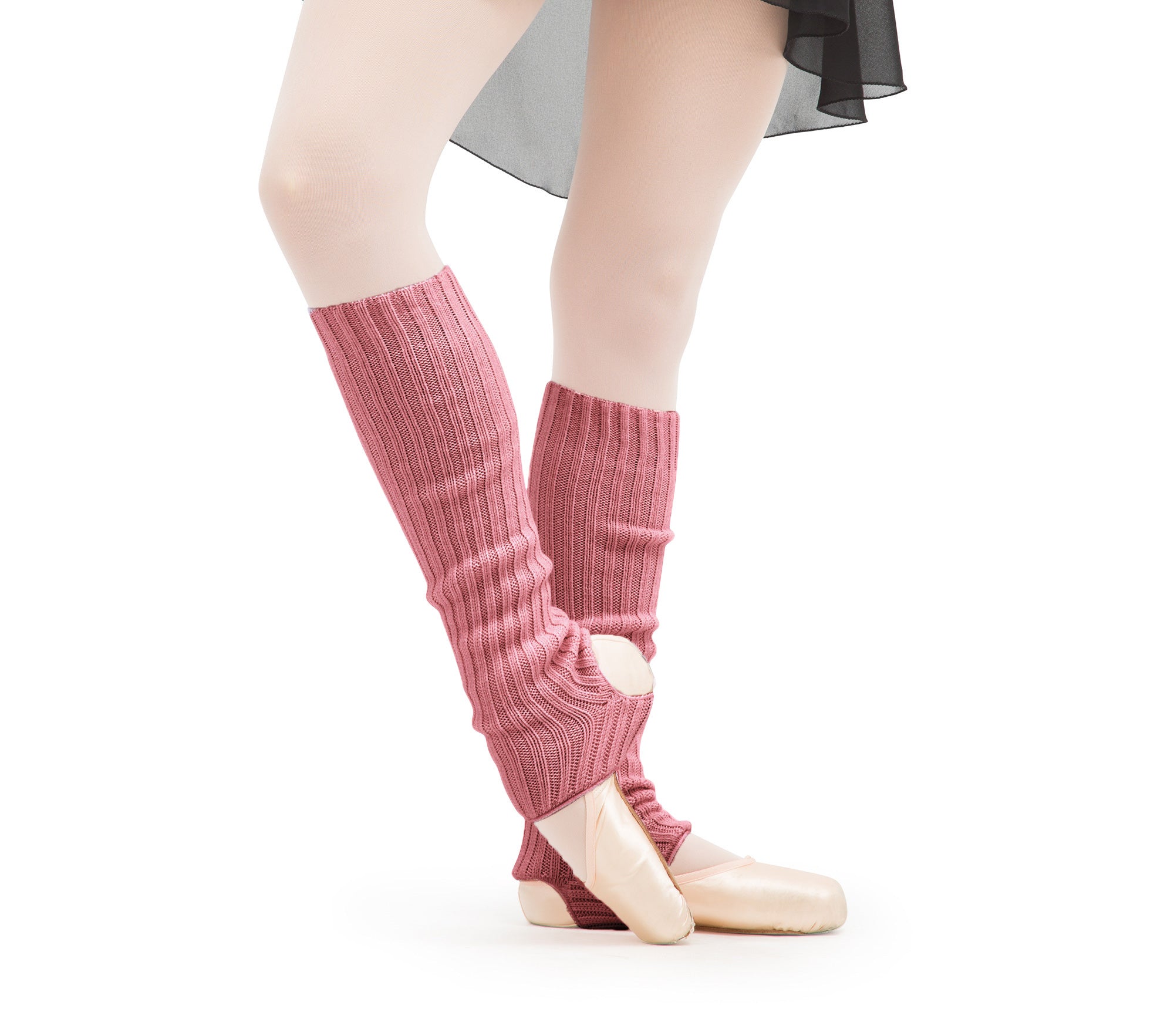 Girls Pink Ballet Puttees