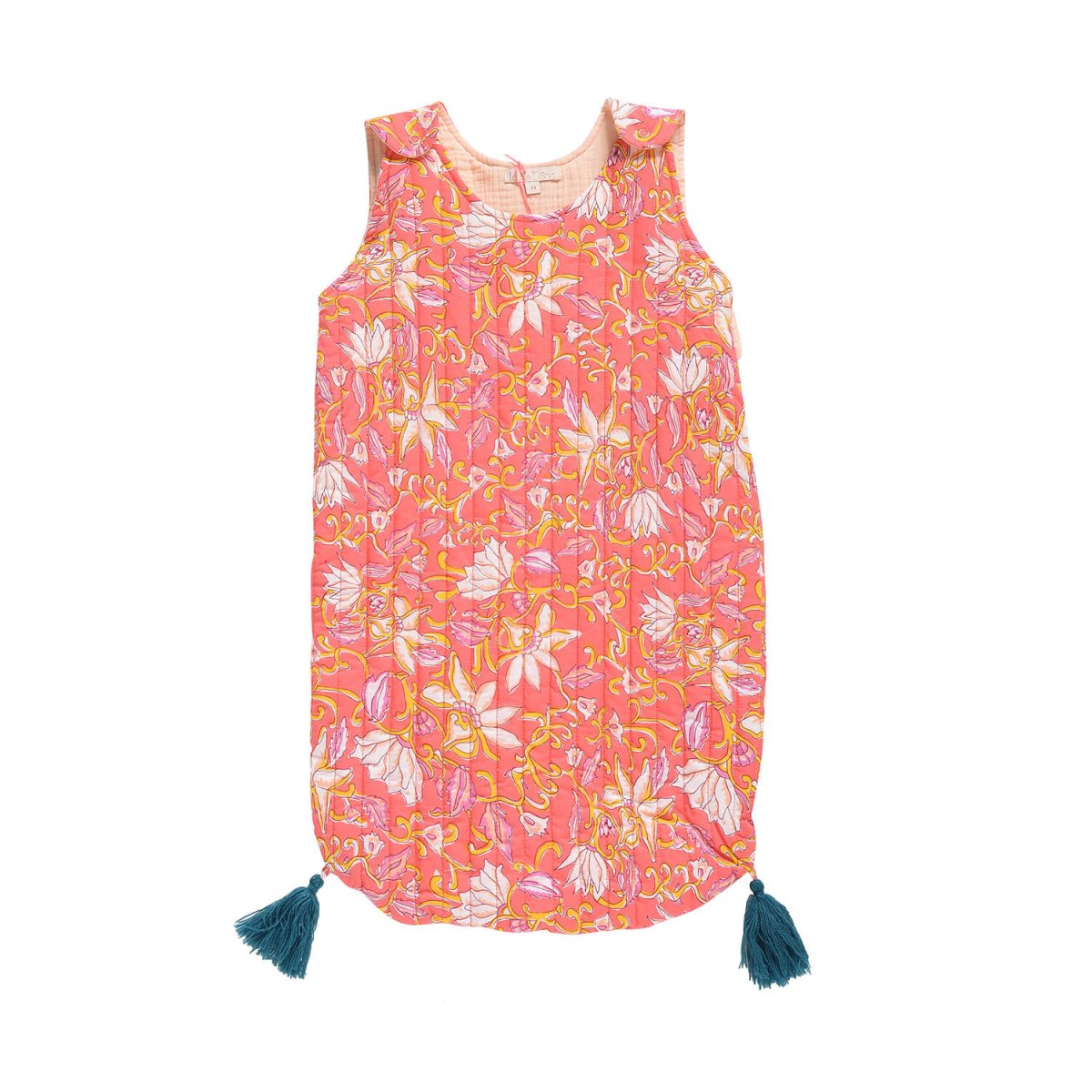Baby Girls Coral Flower Cotton Sleeping Bag