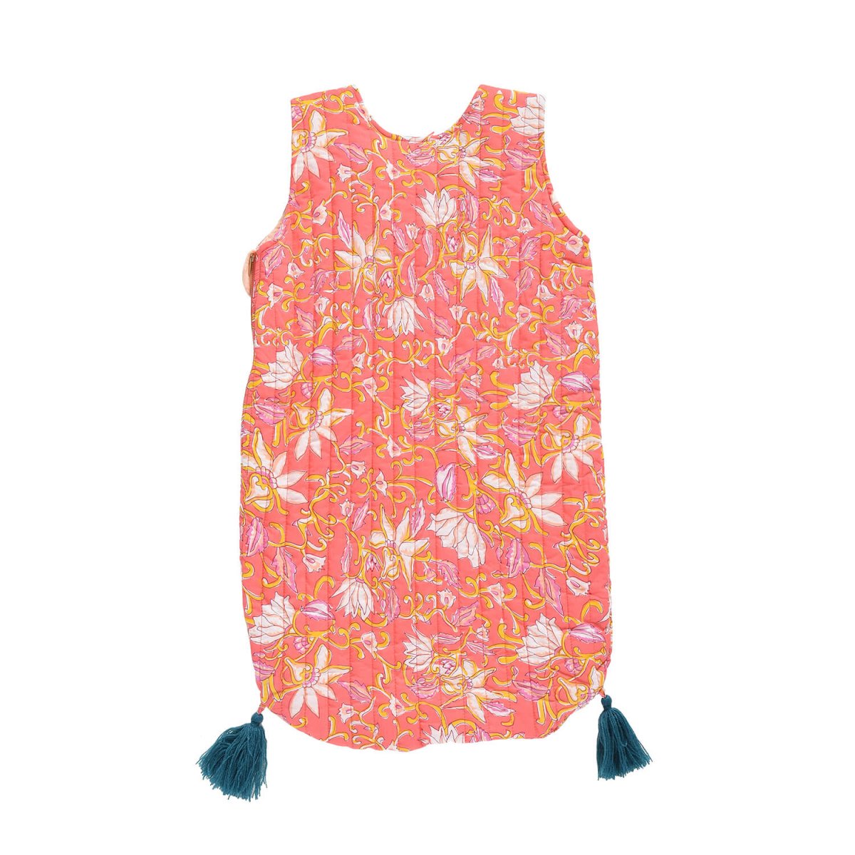 Baby Girls Coral Flower Cotton Sleeping Bag