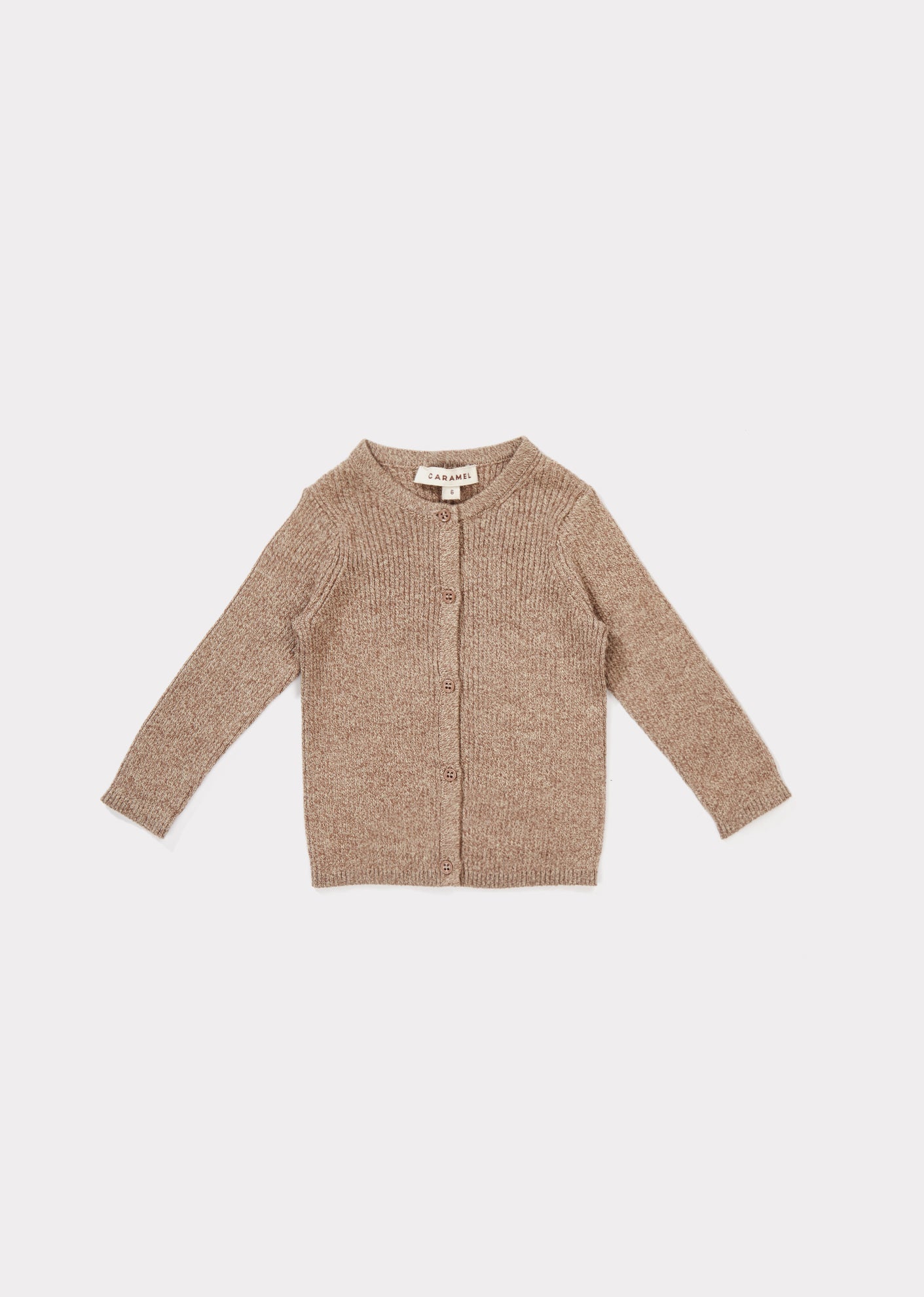 Baby Mocha Cotton Cardigan