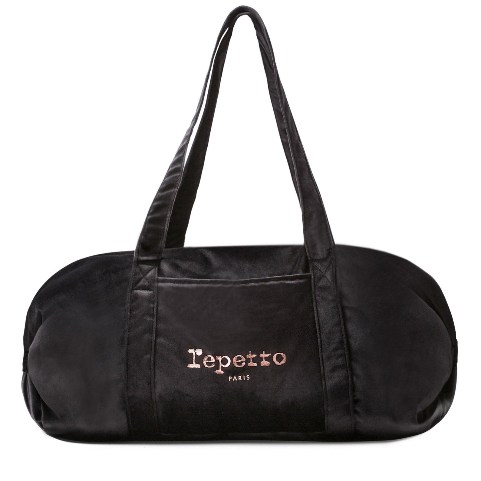 Girls Black Logo Ballet Bag(L码)