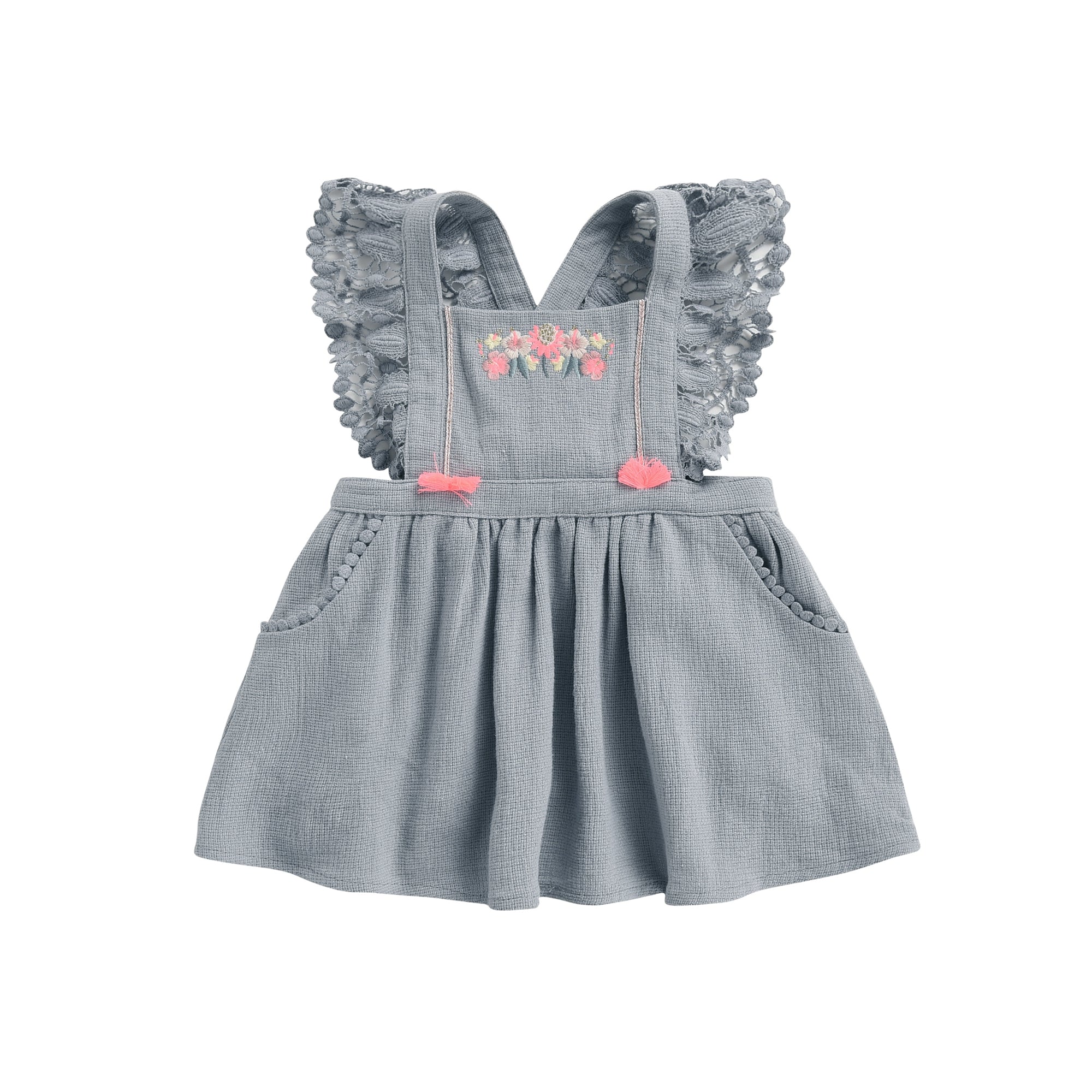Girls Silver Cloud Dress