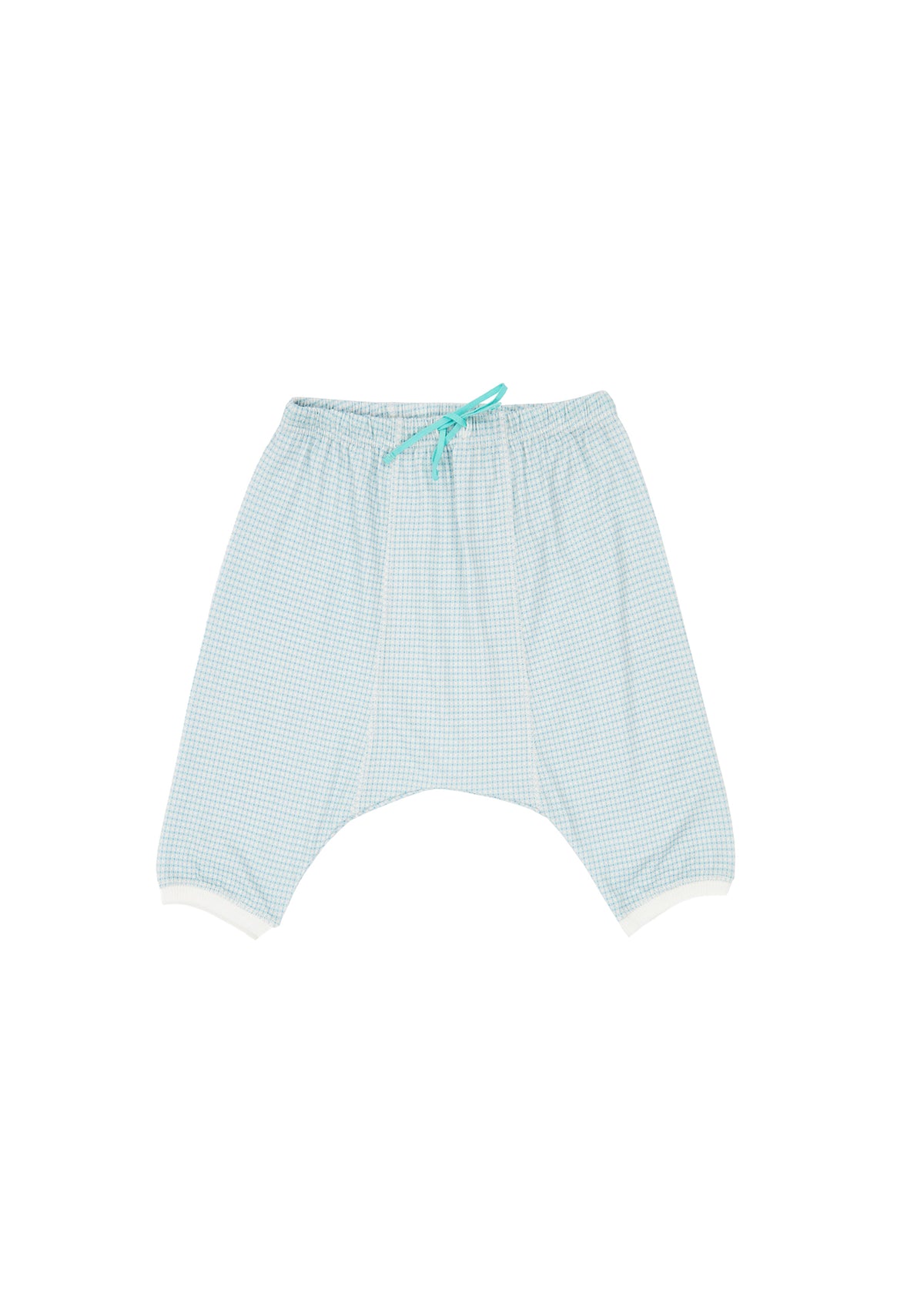 Ensemble en coton cyan pour bébés garçons et filles
