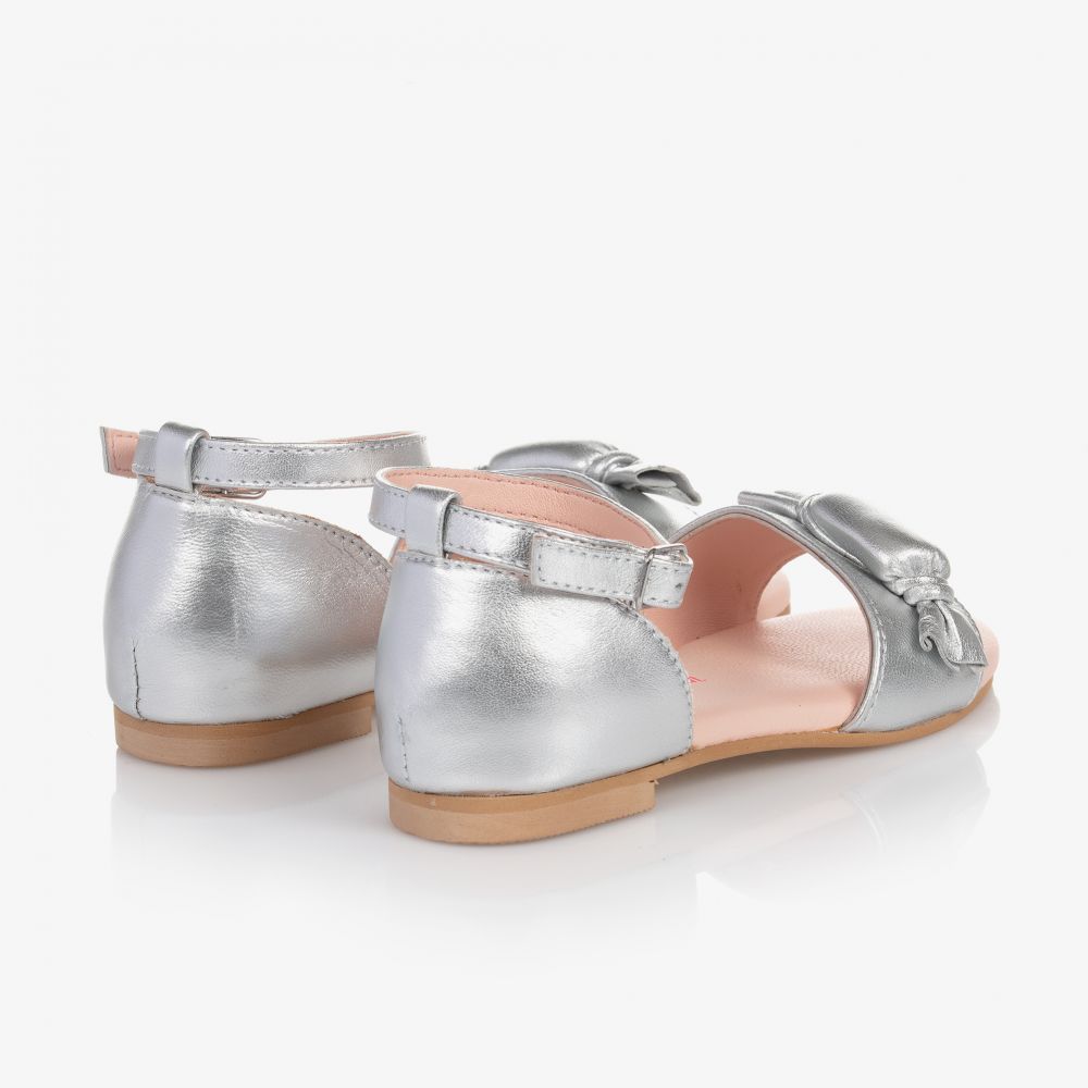 Girls Silver Sandals