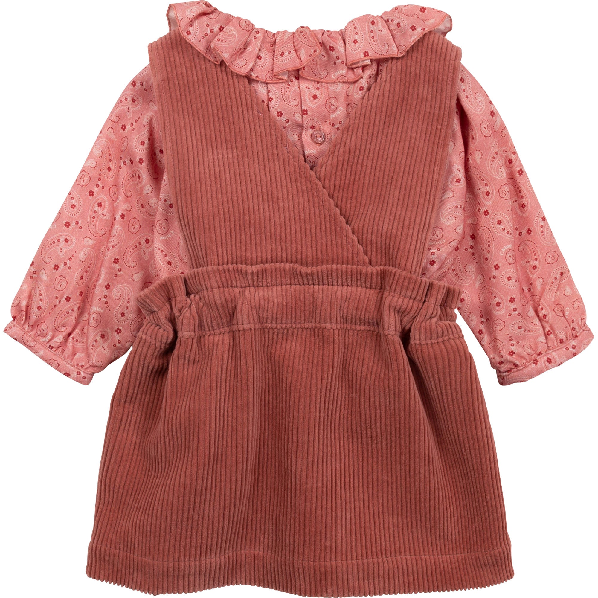 Baby Girls Pink Dress Set