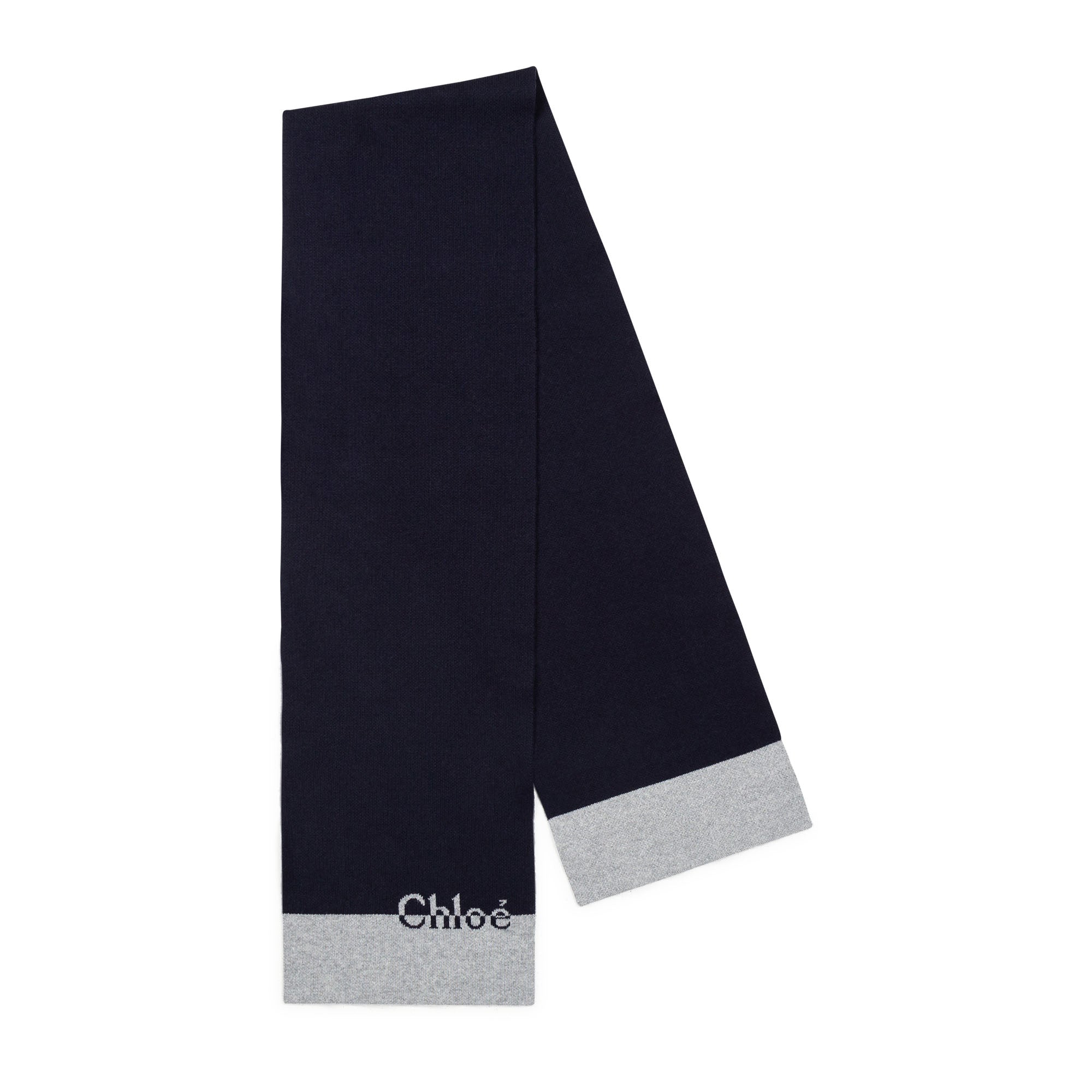 Girls Navy Scarf
