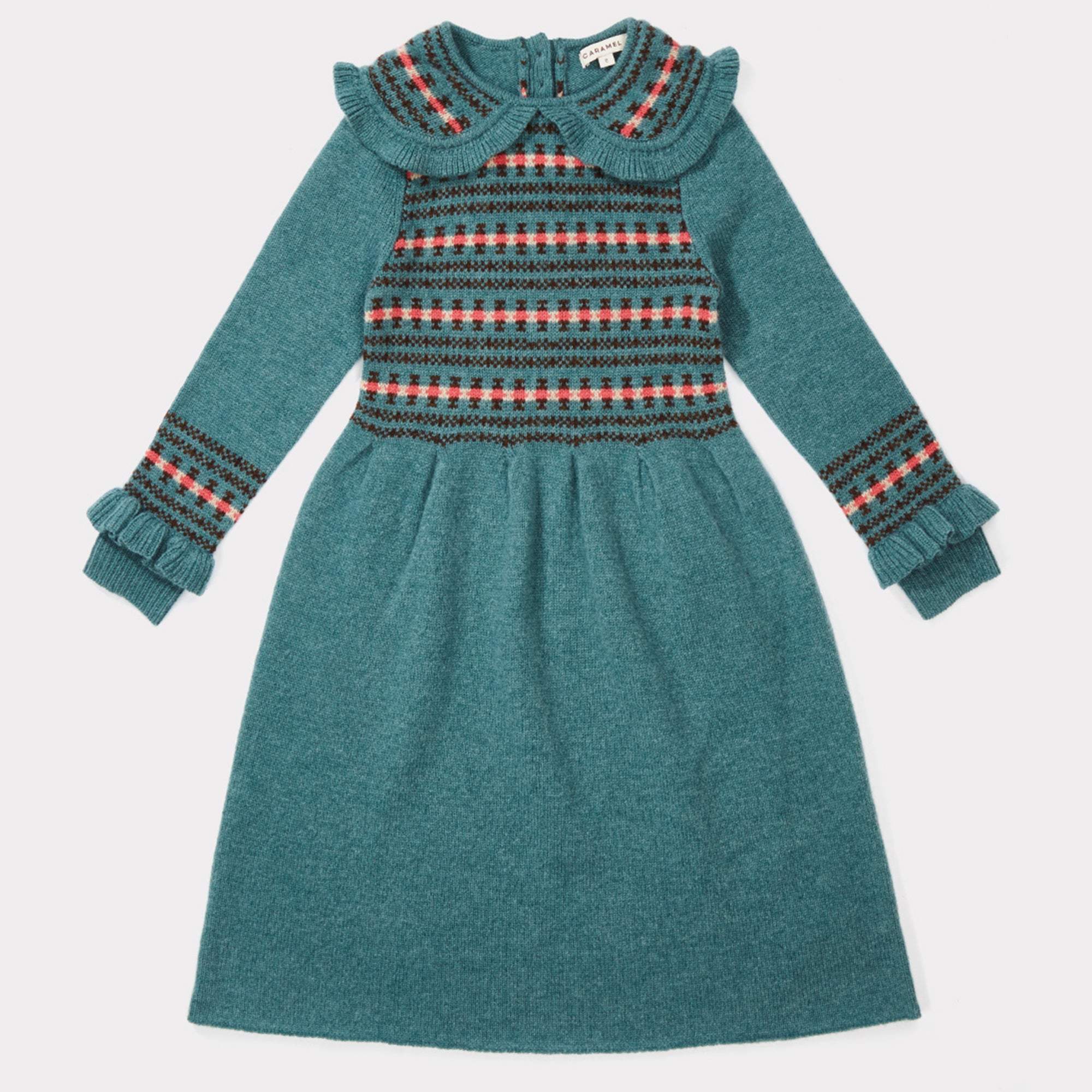 Girls Duck Egg Blue Dress