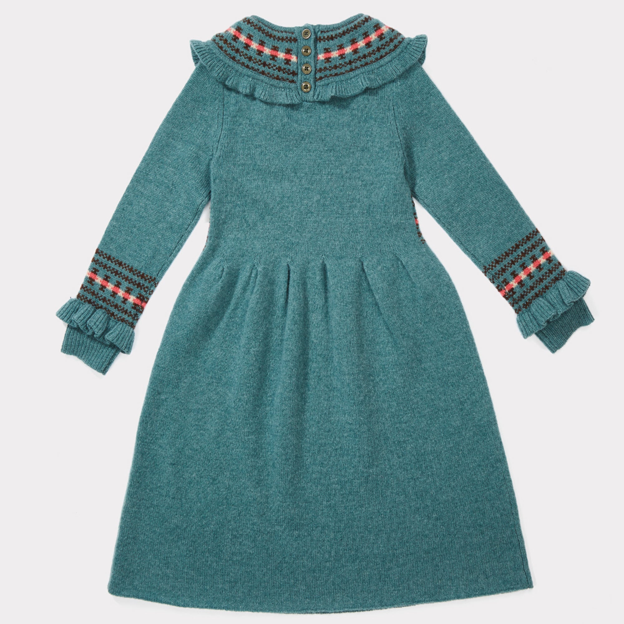 Girls Duck Egg Blue Dress