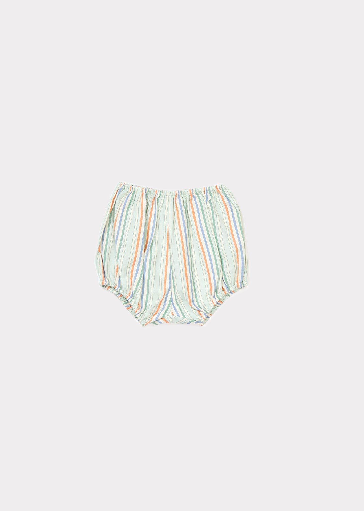 Baby Multi Stripe Cotton Woven Bloomer