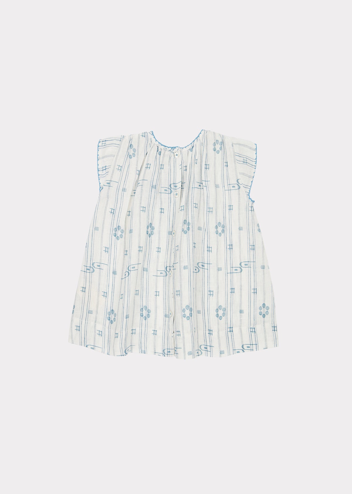 Robe bleu clair pour petites filles