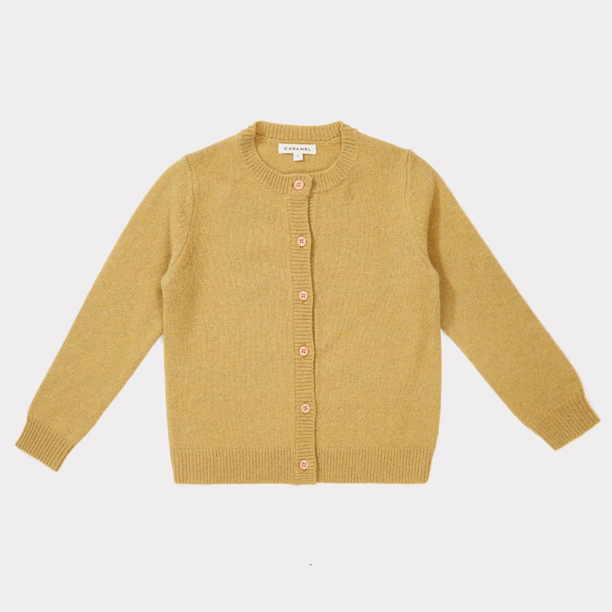 Girls Sand Merino Cardigan