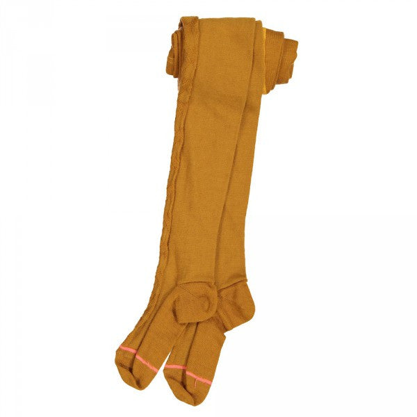 Girls Yellow 'Iceberg' Tight - CÉMAROSE | Children's Fashion Store - 1