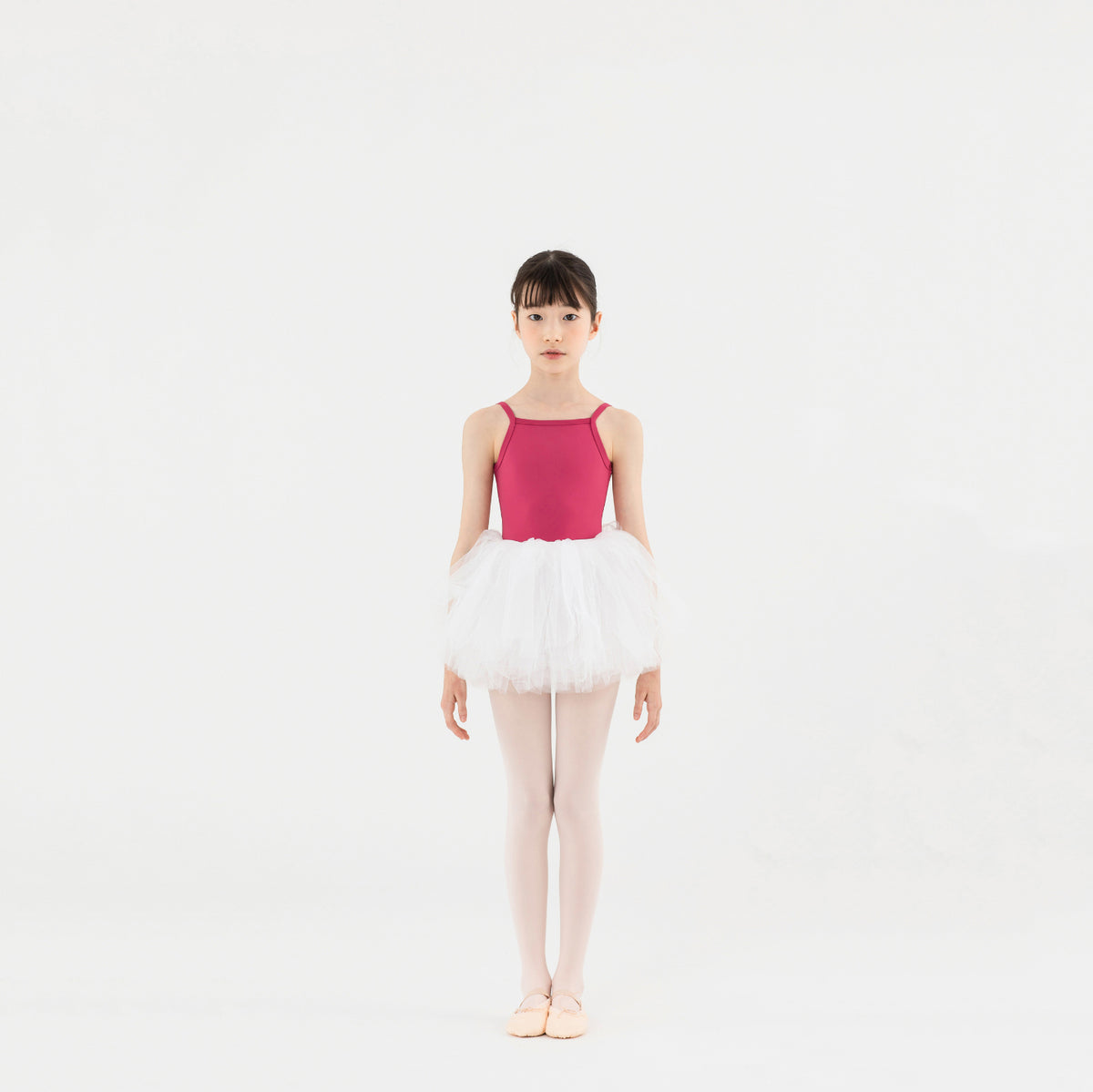 Jupon de danse blanc pour filles