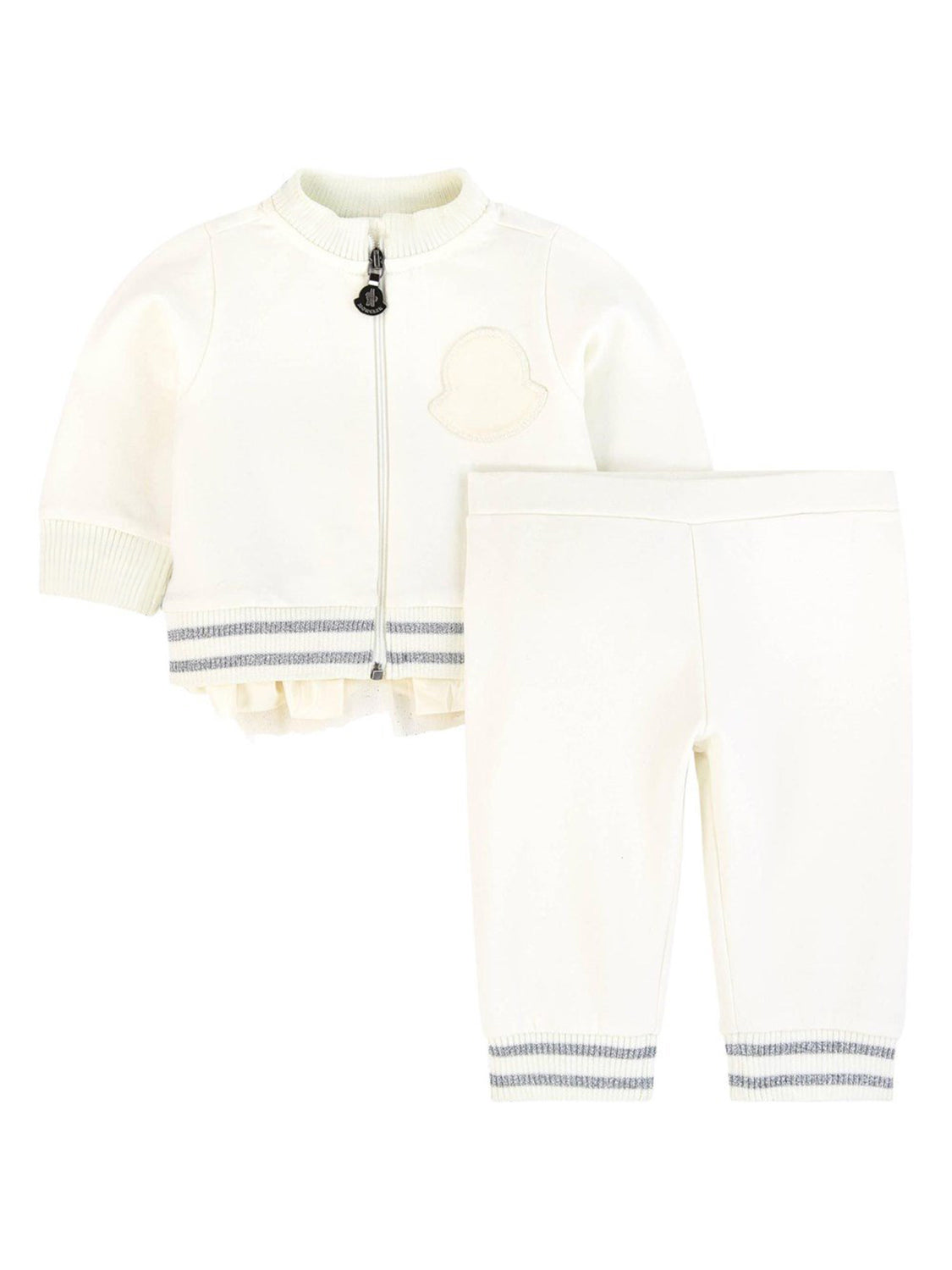 Baby Girls Natural Knitwear Babysuit