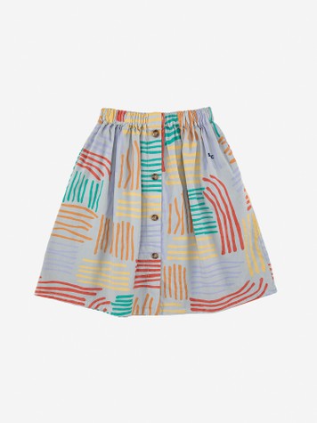 Girls Multicolor Skirt