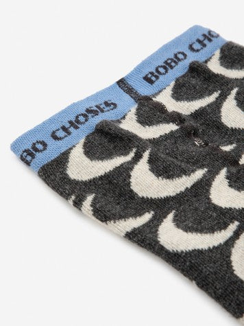 Baby Girls Grey Moon Tights