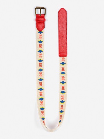 Red BC elastic belt