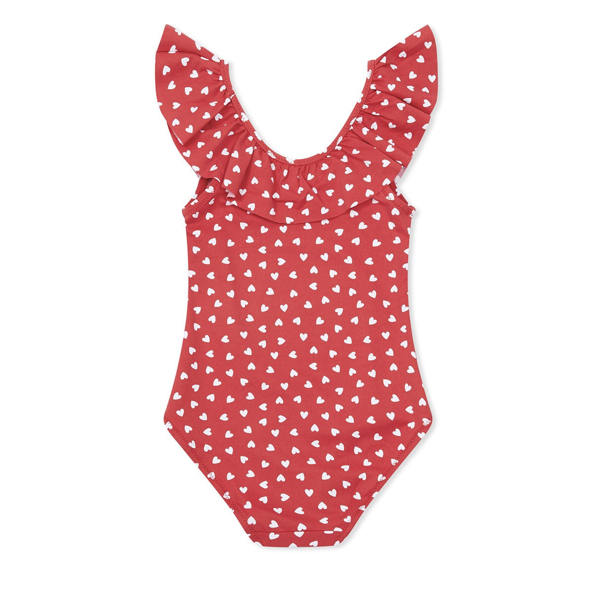 Girls Red Swimsuit