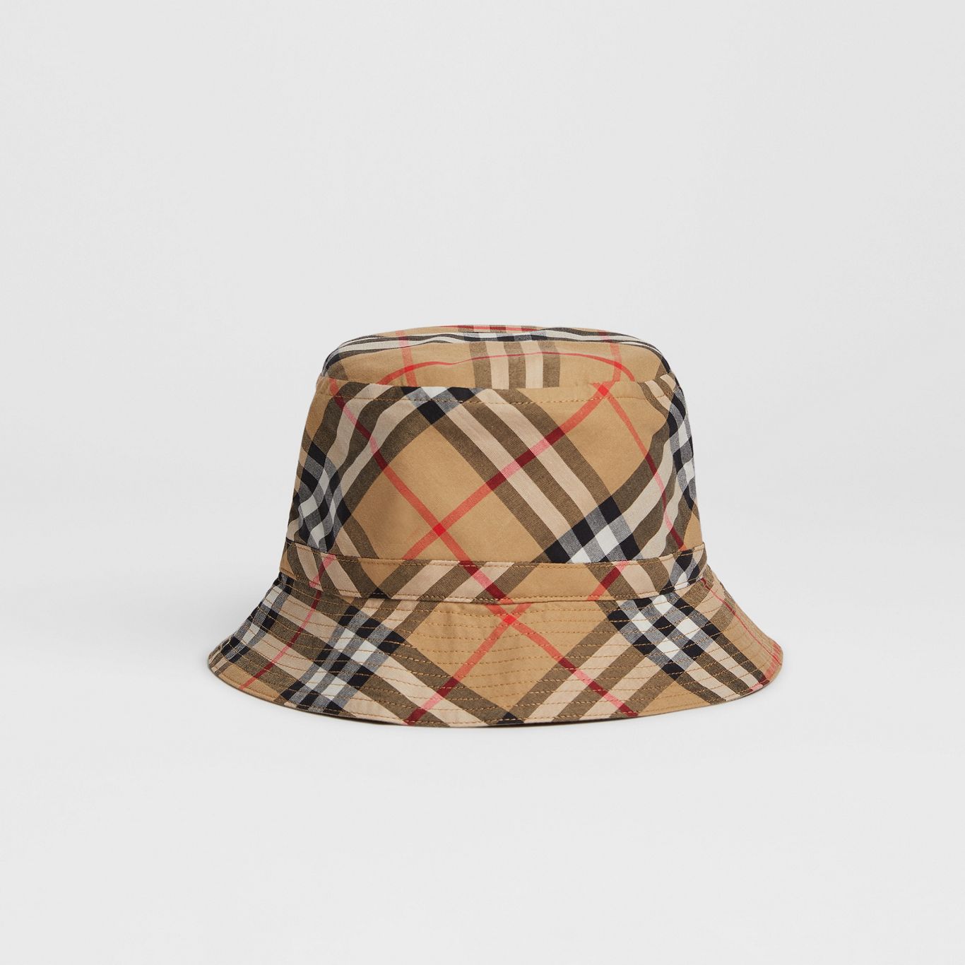 Girls & Boys Yellow Check Hat