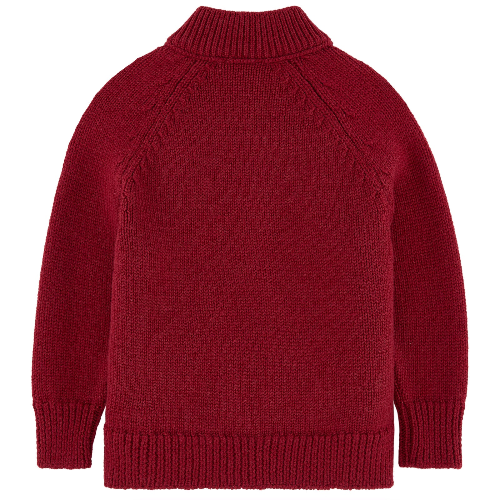 Girls Red "MAGLIA TRICOT" Cardigan