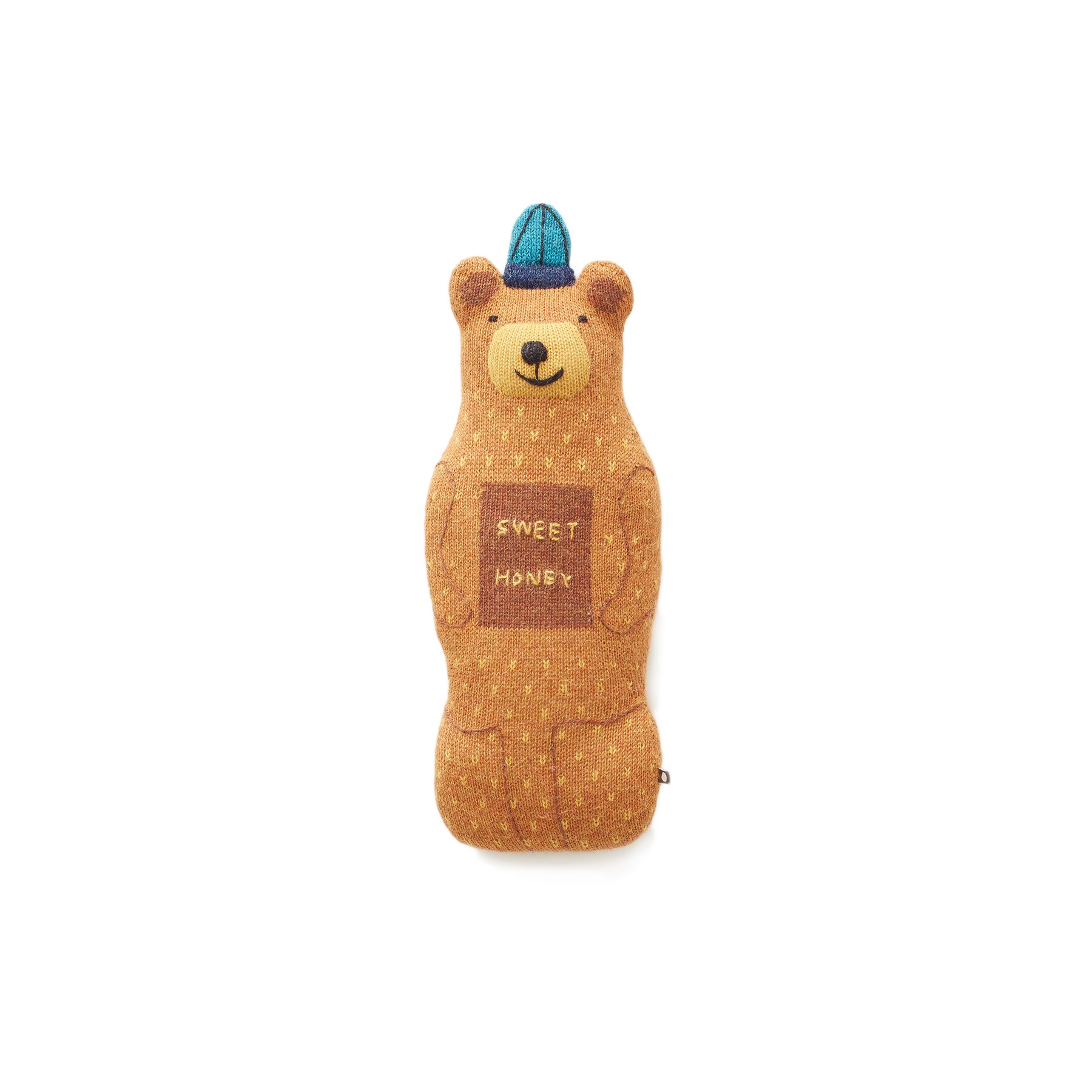 Baby Ochre & Multi Baby Alpaca Honey Bear