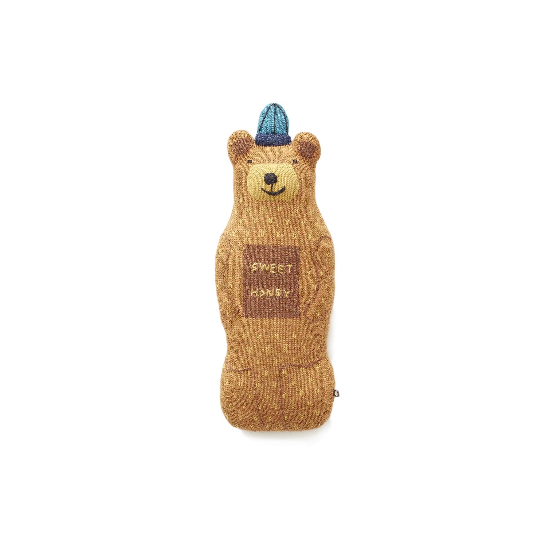 Baby Ochre & Multi Baby Alpaca Honey Bear