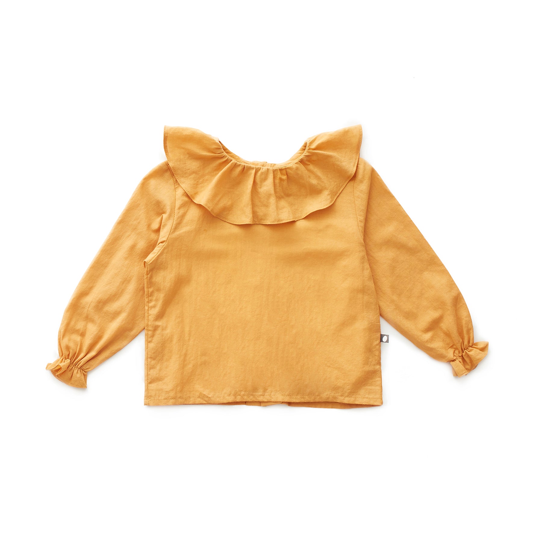Baby Ochre Cotton Blouse