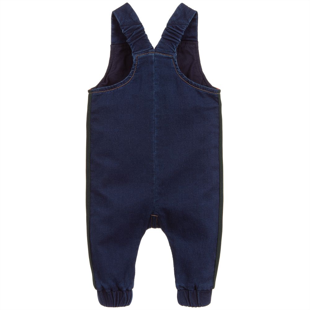 Baby Blue Cotton Overalls