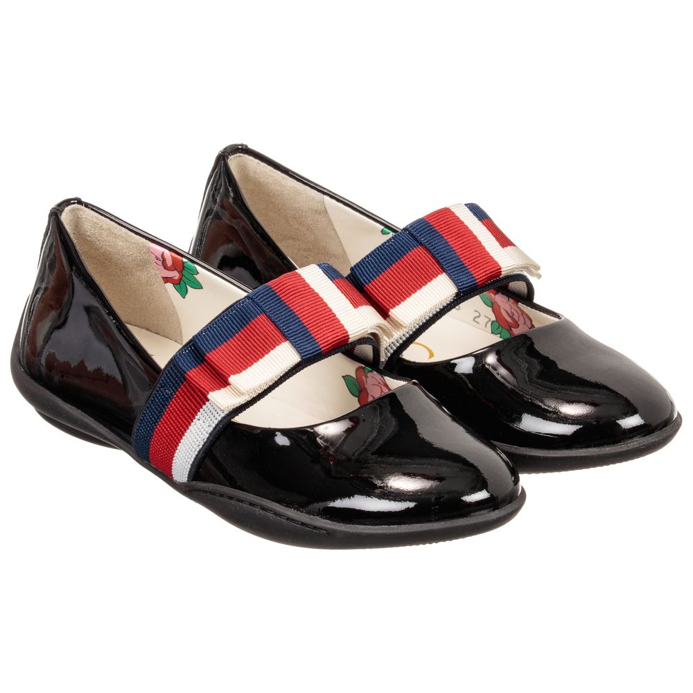 Girls Black Shoes