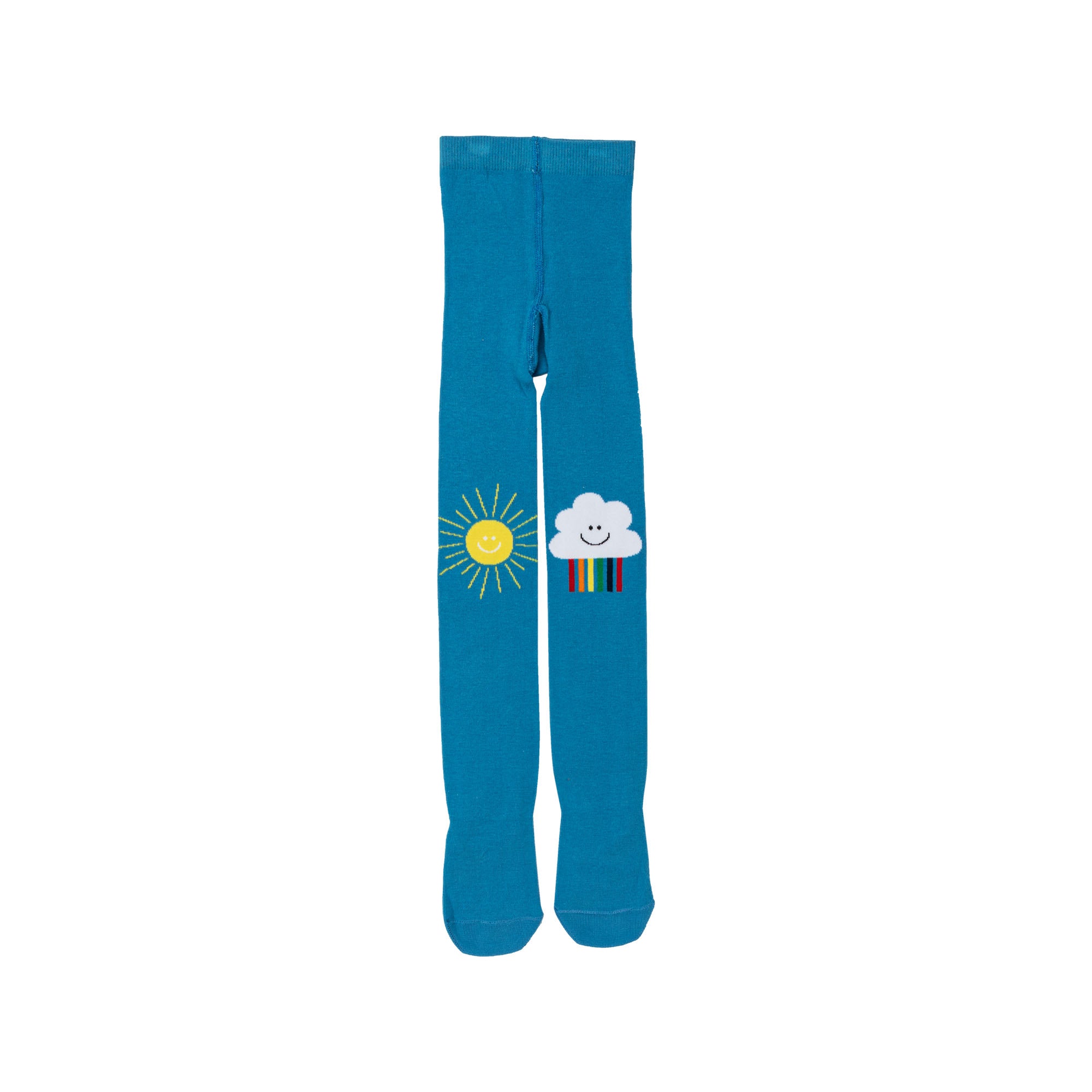 Girls Bright Blue Tights