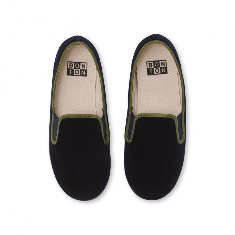 Baby Navy Cotton Shoes
