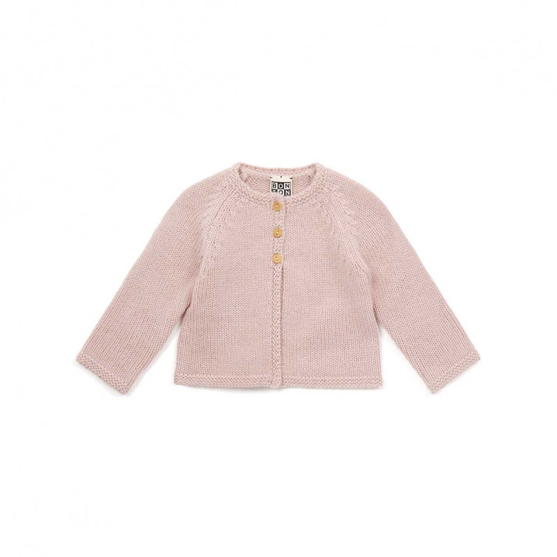 Baby Girls Light Pink Cardigan