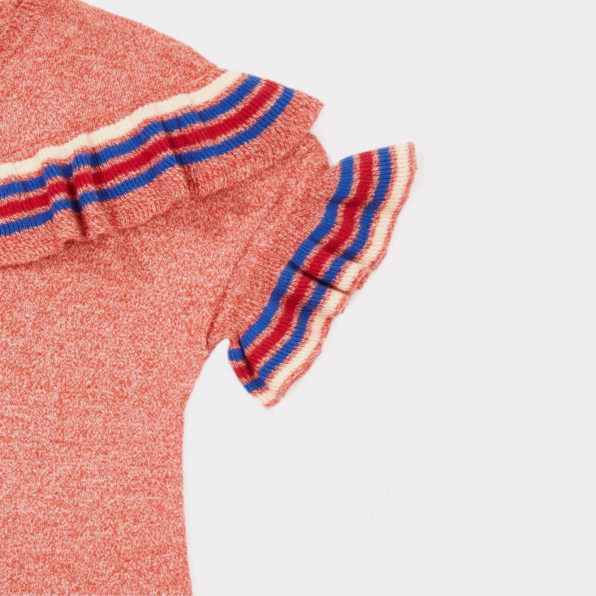 Girls Strawberry Cotton Knitwear Dress