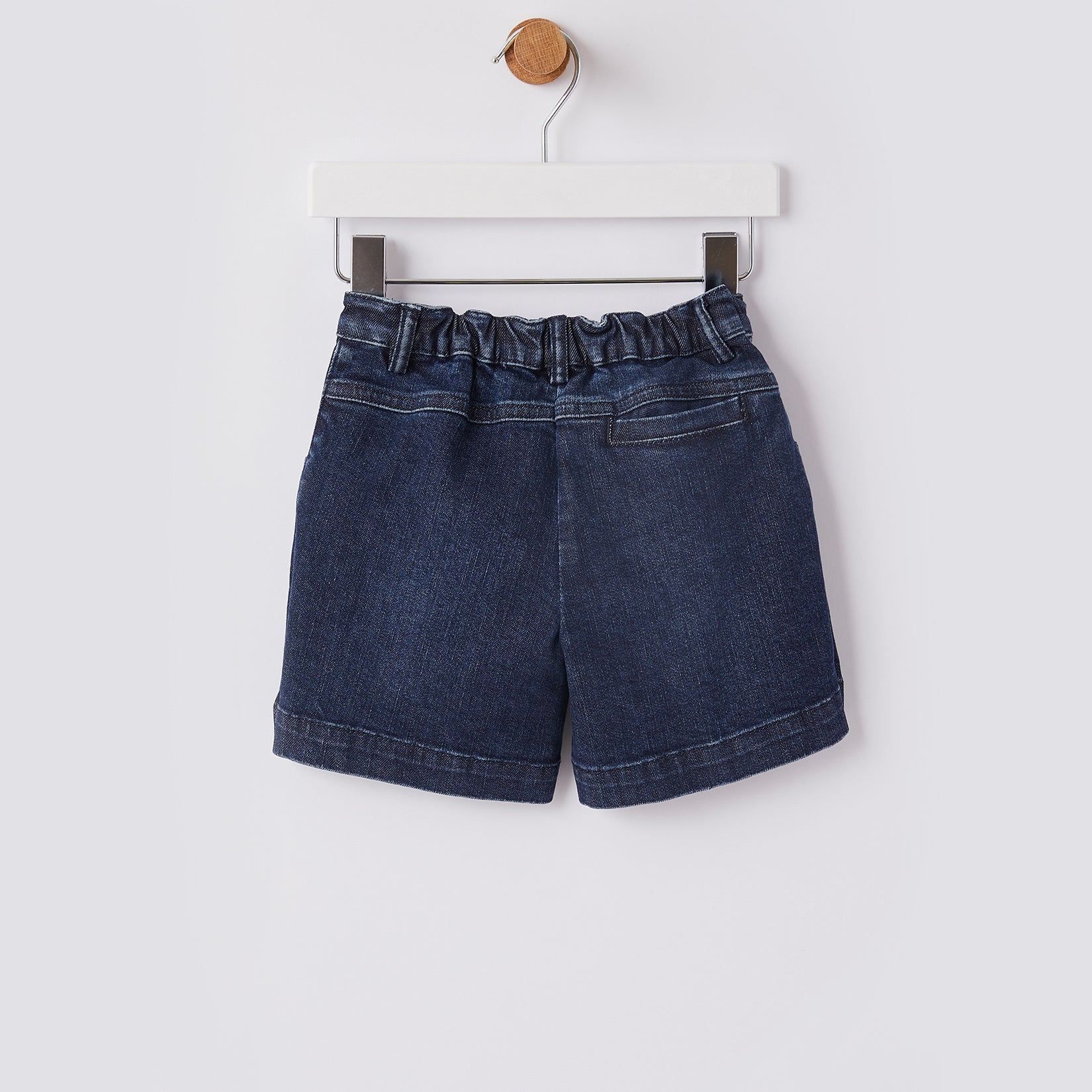 Girls Dark Denim Blue Shorts