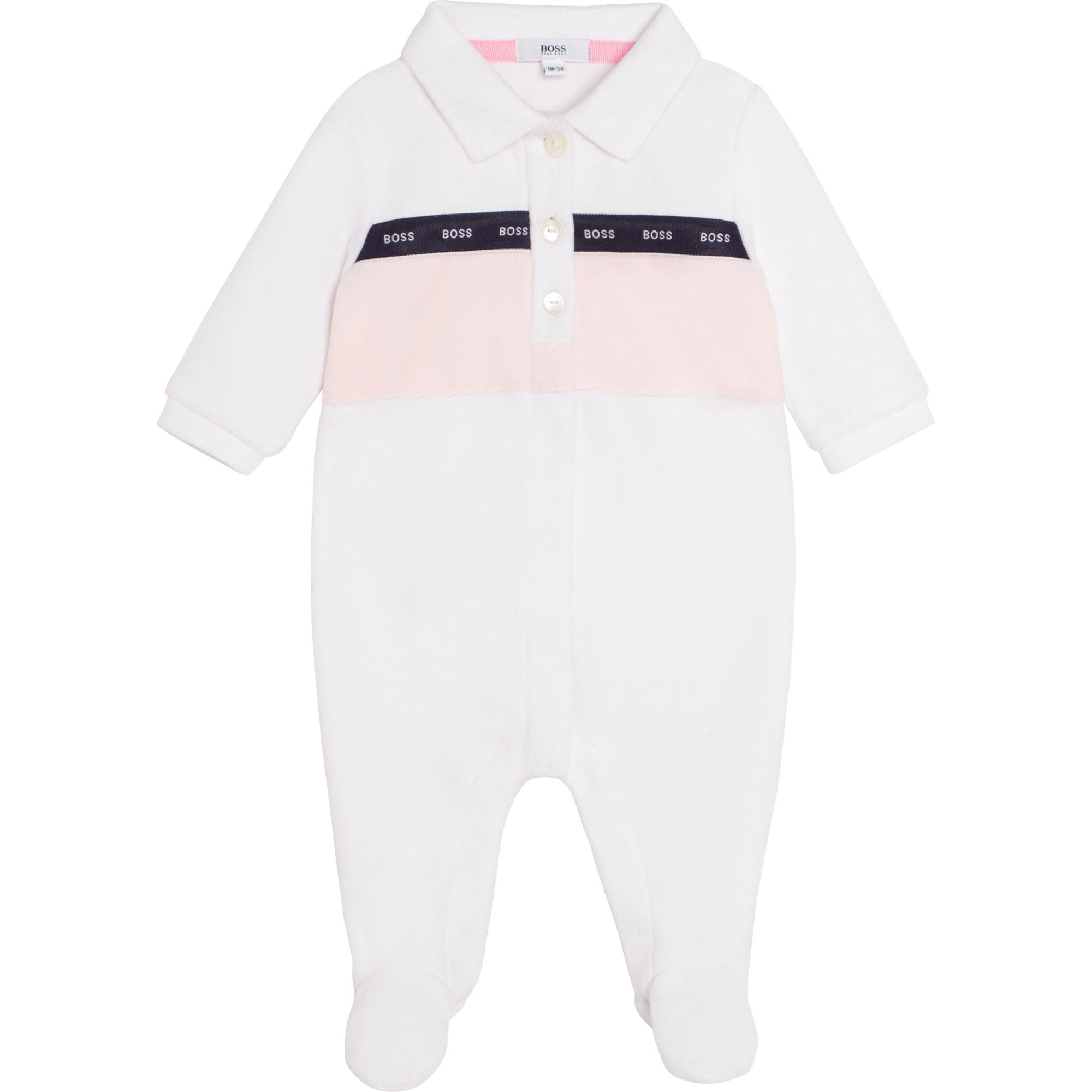 Baby Girls White Babysuit