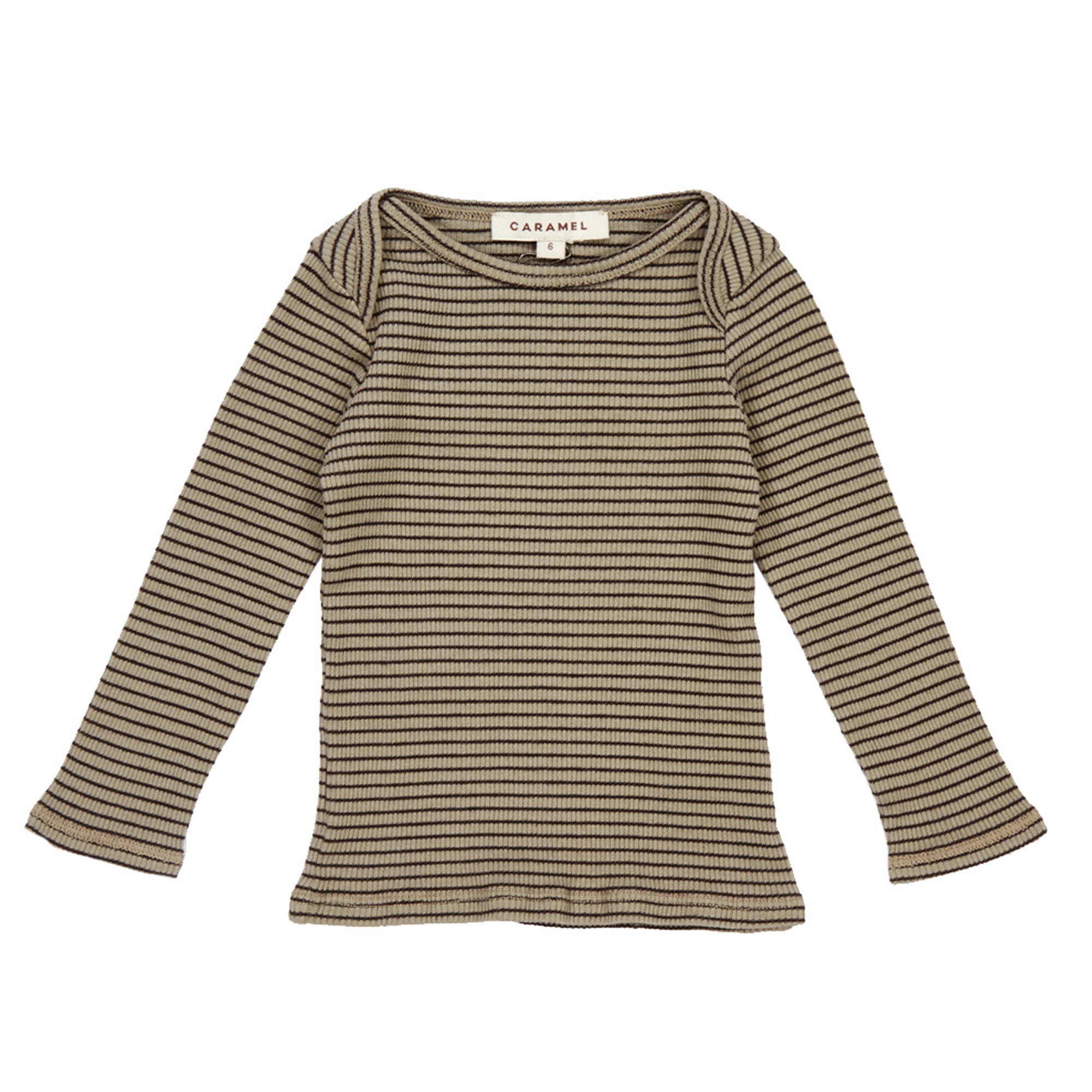 Baby Pewter Cotton Rib T-shirt