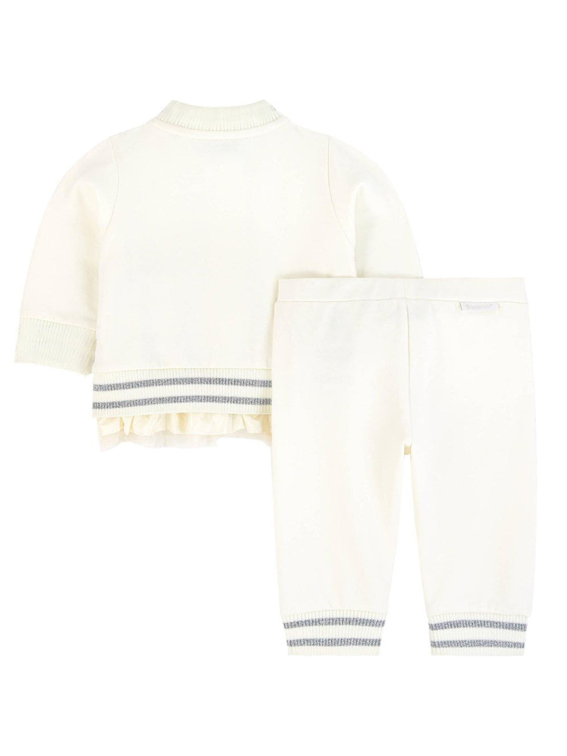 Baby Girls Natural Knitwear Babysuit