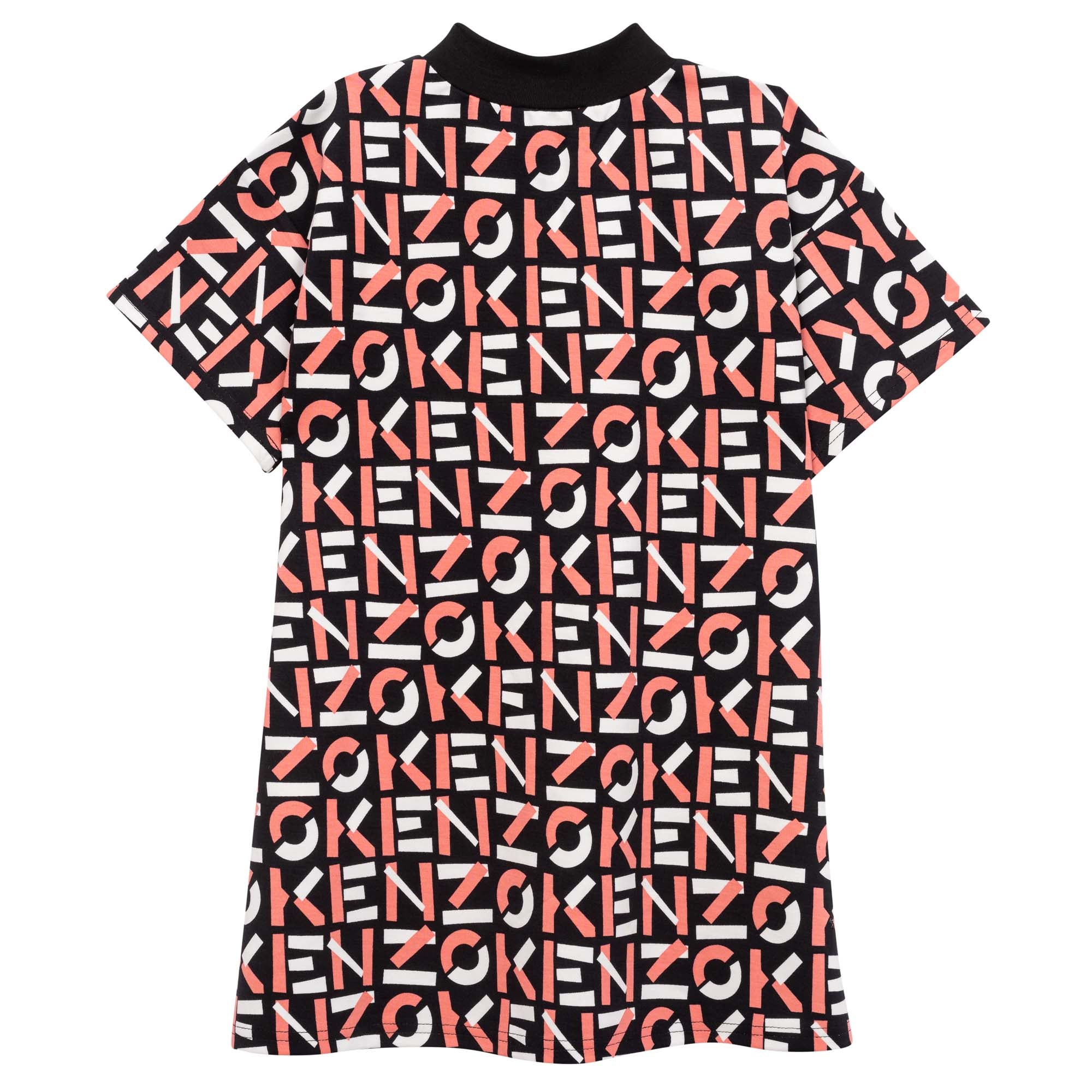Girls Black Logo Dress