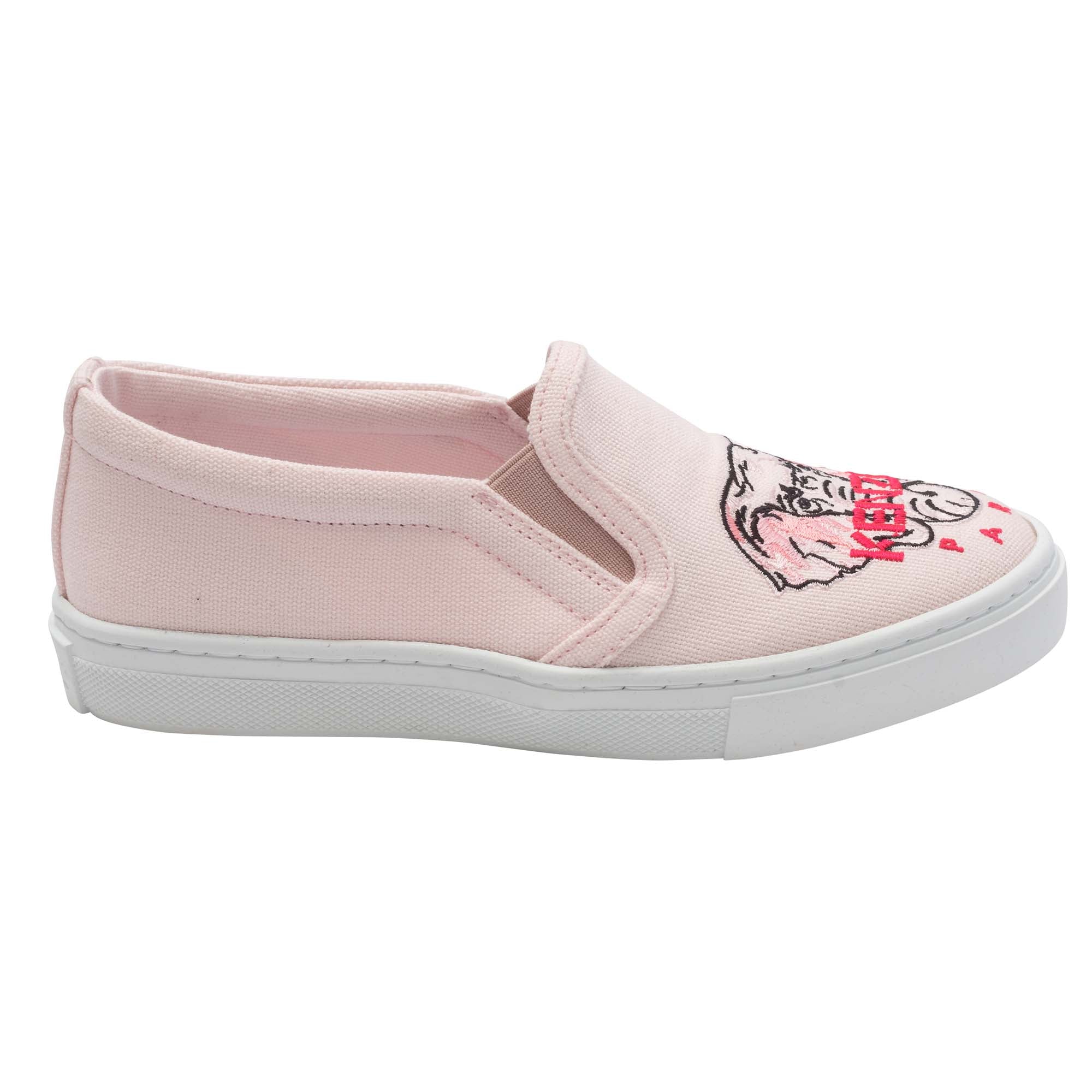Girls Pink Printed Shoes