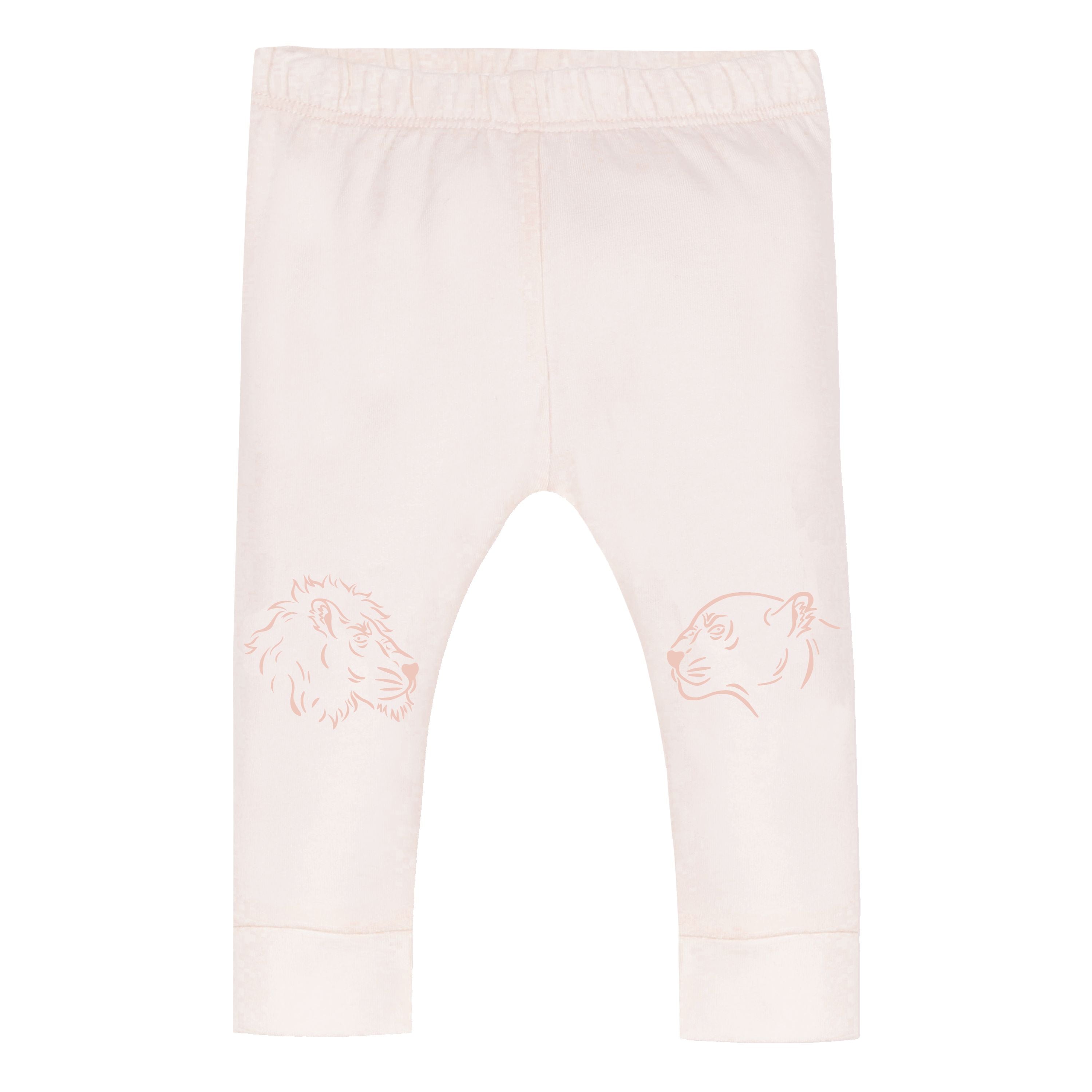 Baby Girls Pink Printed Set