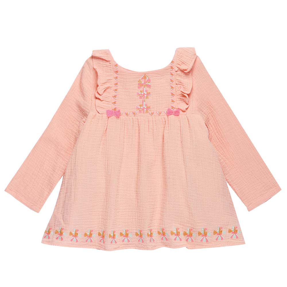 Girls Pink "Ella" Cotton Top